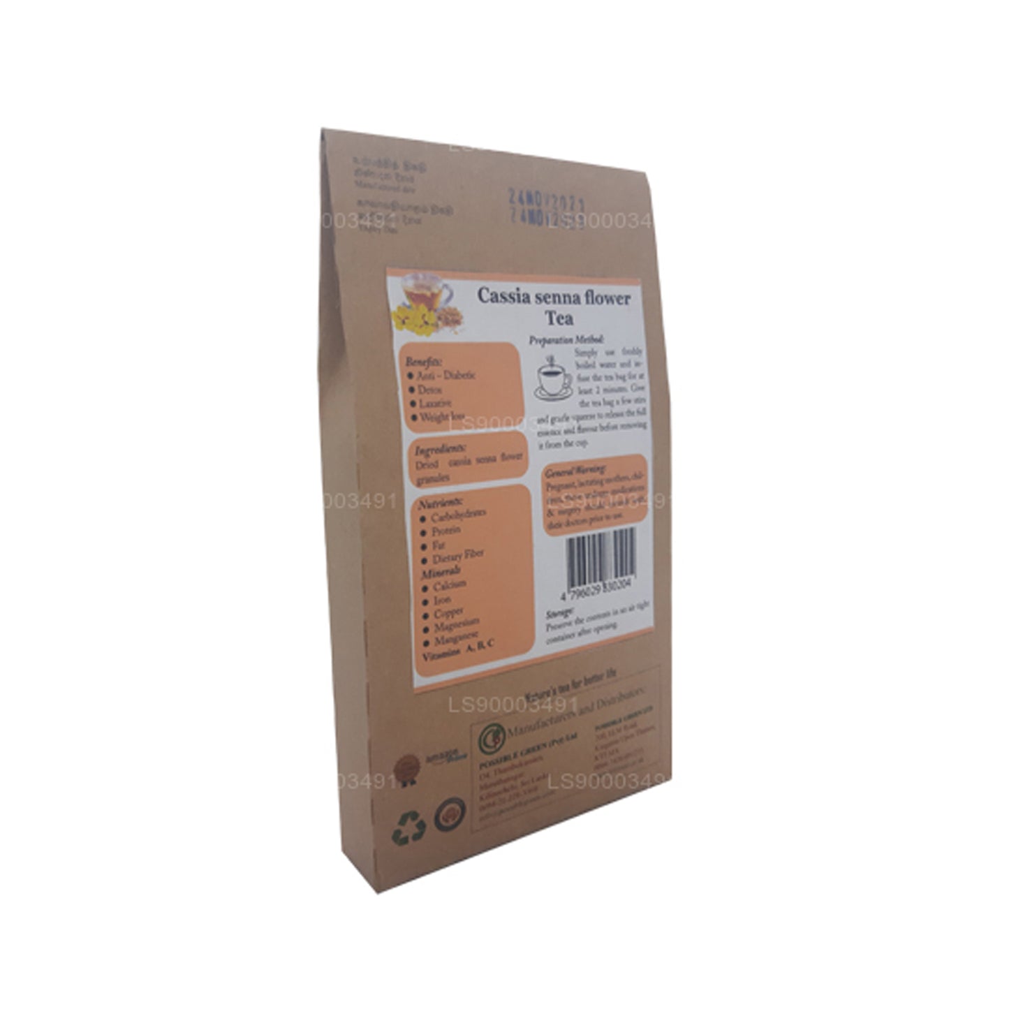 Thé aux fleurs de séné Lifetone (30 g)