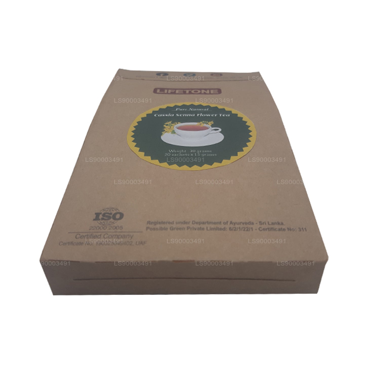 Thé aux fleurs de séné Lifetone (30 g)