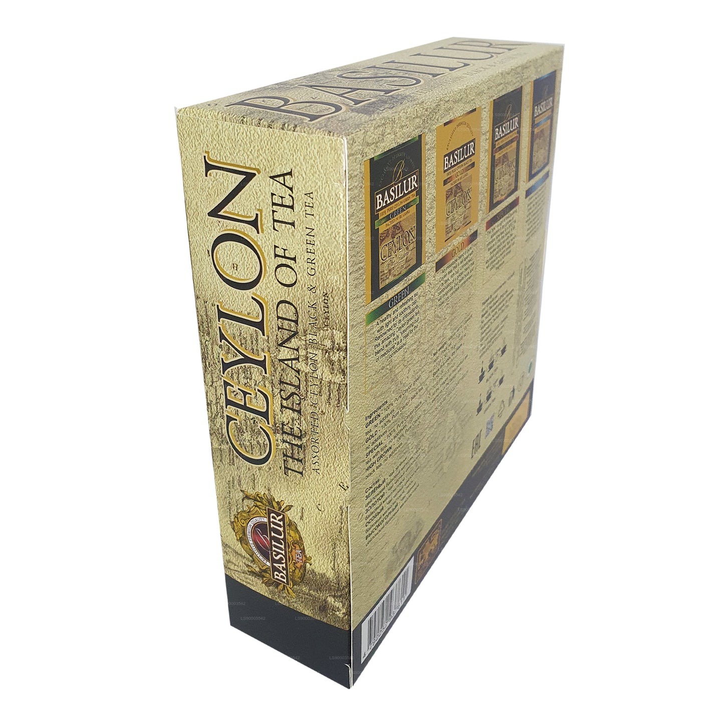 Basilur Island of Tea « Assorted Island of Tea » 40 sachets de thé enveloppés