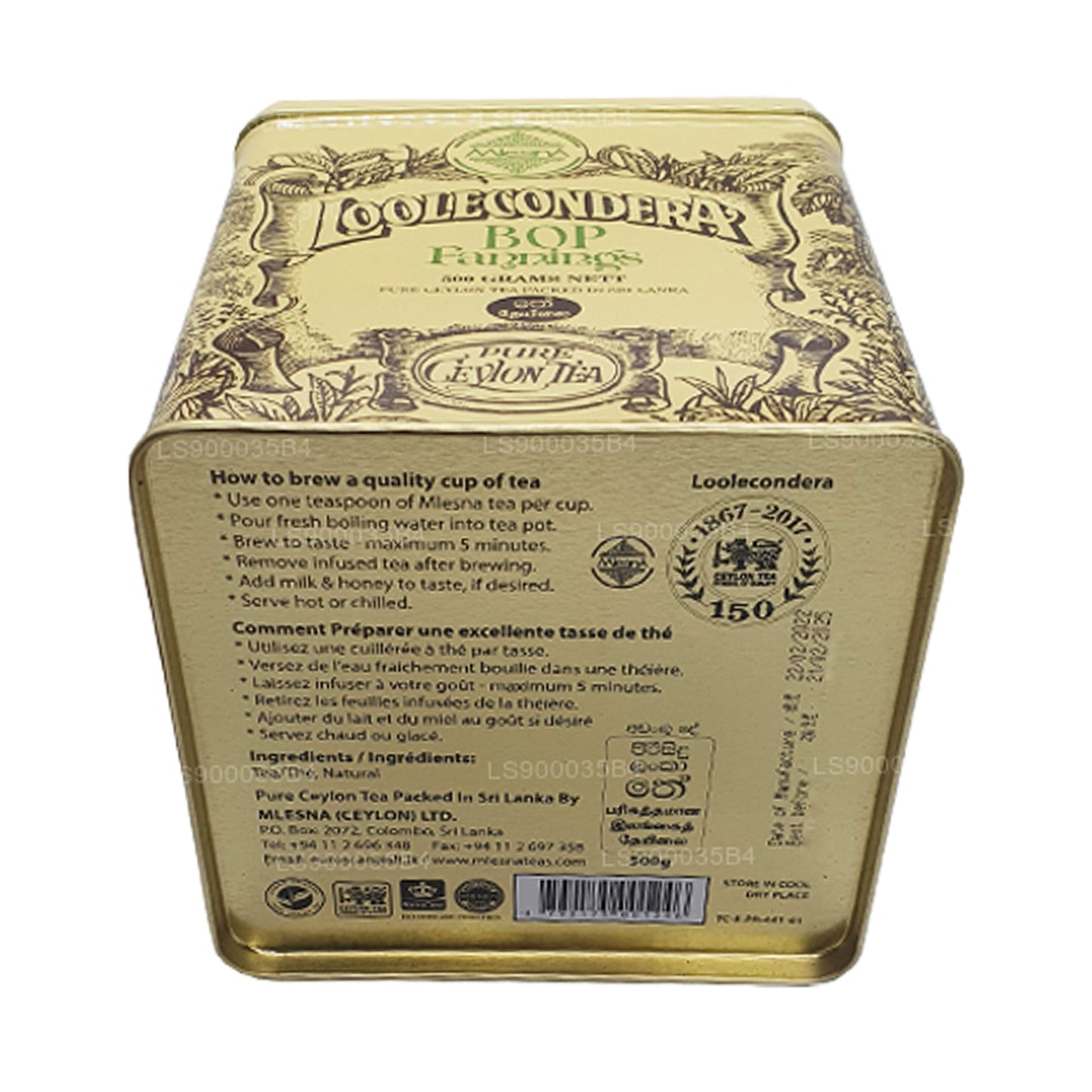 Melsna Loolecondera BIO Fannings (100 g)