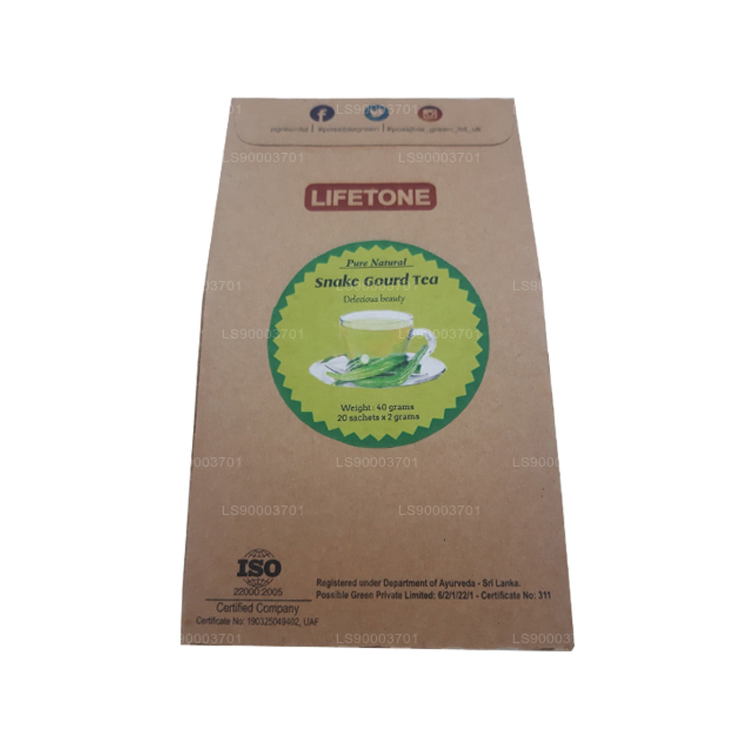 Lifetone Snake gourd tea (40g)