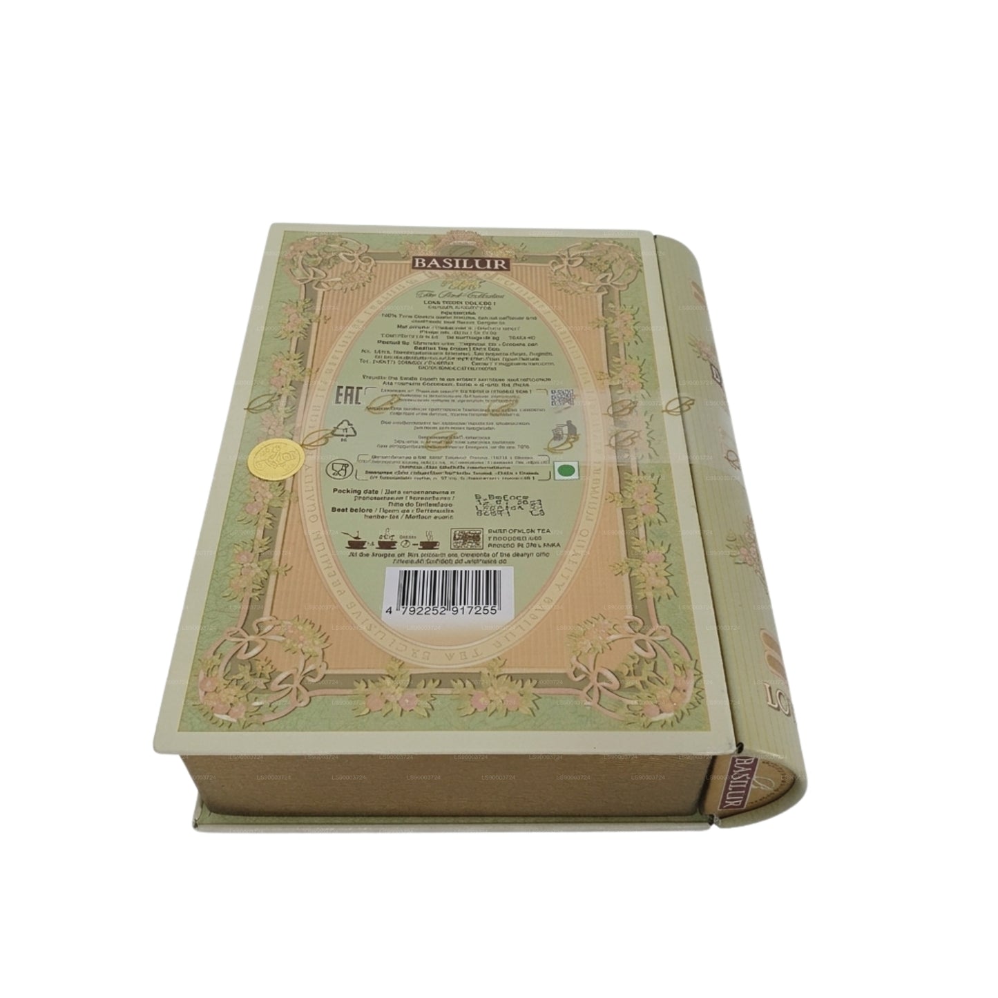 Boîte à thé Basilur « Love Story - Volume I » (100 g)