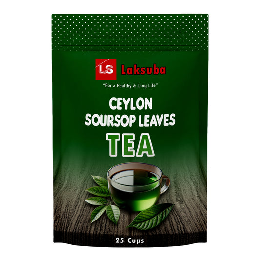 Thé de feuilles de corossol Laksuba Ceylon (37,5 g) 25 sachets