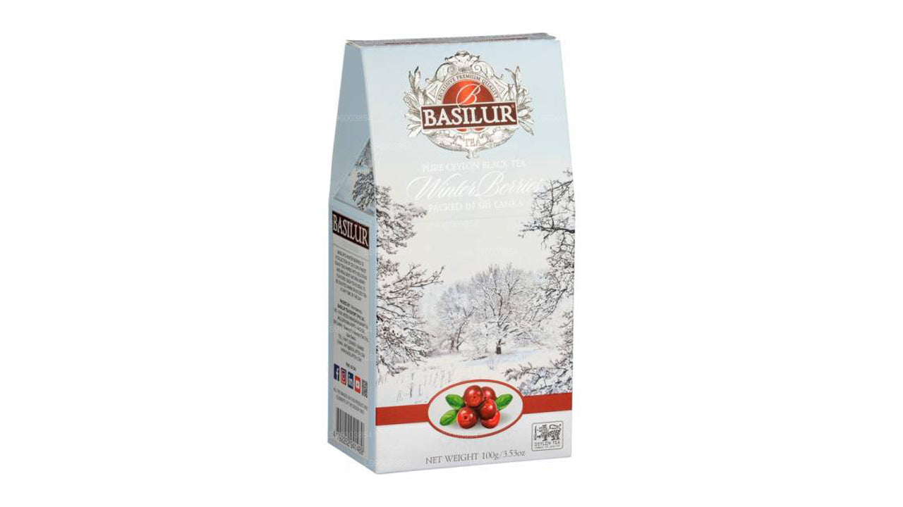 Baies d'hiver au basilic « Canneberges » (100g)