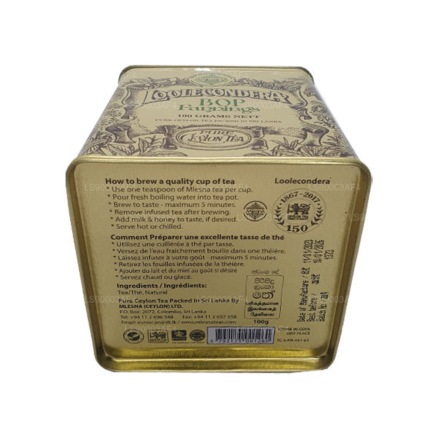 Melsna Loolecondera BIO Fannings (100 g)