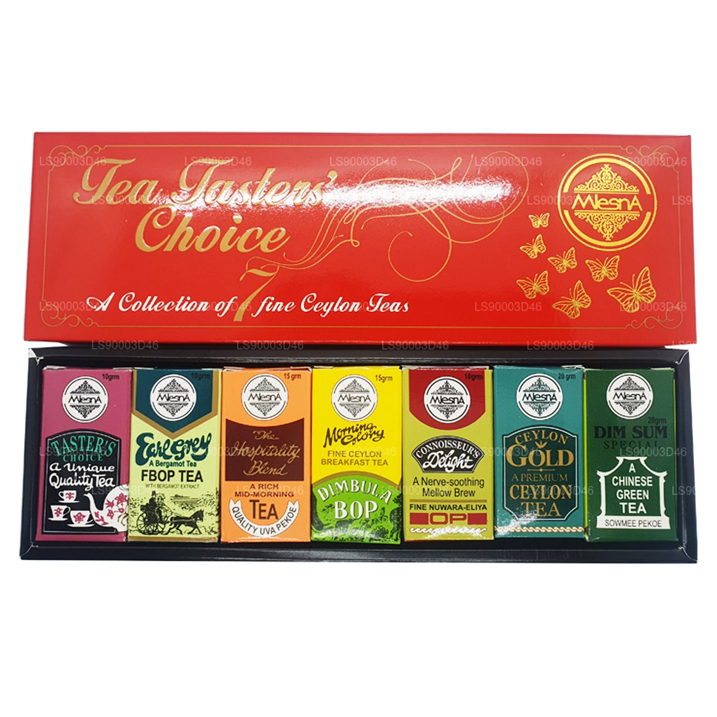 Assortiment de 7 thés Mlesna Tea Taster's Choice (100 g)