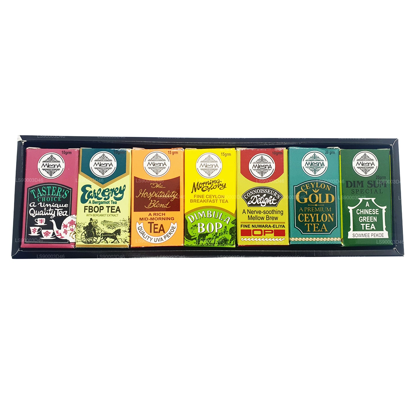 Assortiment de 7 thés Mlesna Tea Taster's Choice (100 g)