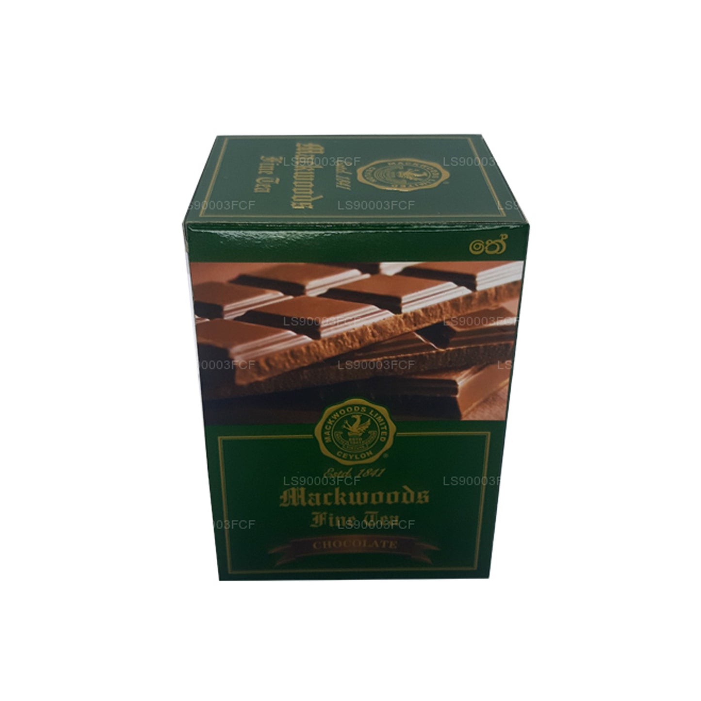 Thé noir de Ceylan aromatisé au chocolat Mackwoods Single Estate (50 g) 25 sachets de thé