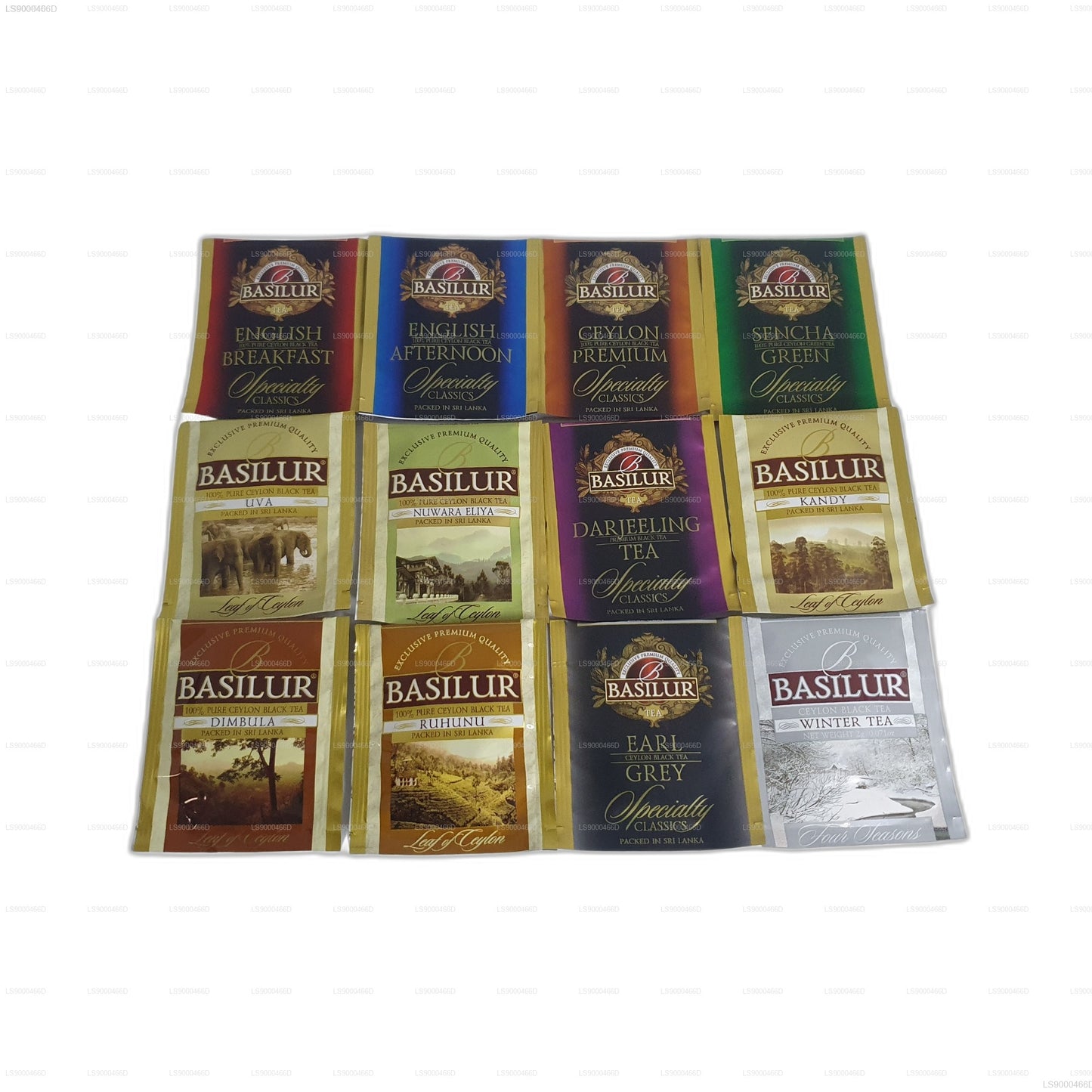 Coffret cadeau Basilur Executive Gifts Assortiment de thés de Ceylan (235 g) - 120 sachets