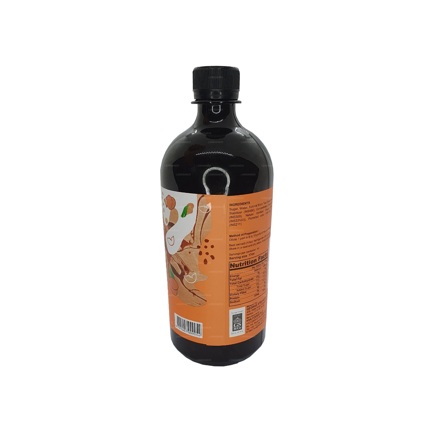 Concentré de thé glacé à la pêche Heladiv Cordial (750 ml)