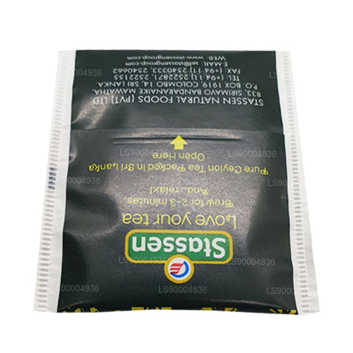 Thé vert biologique Stassen (50g) 25 sachets de thé