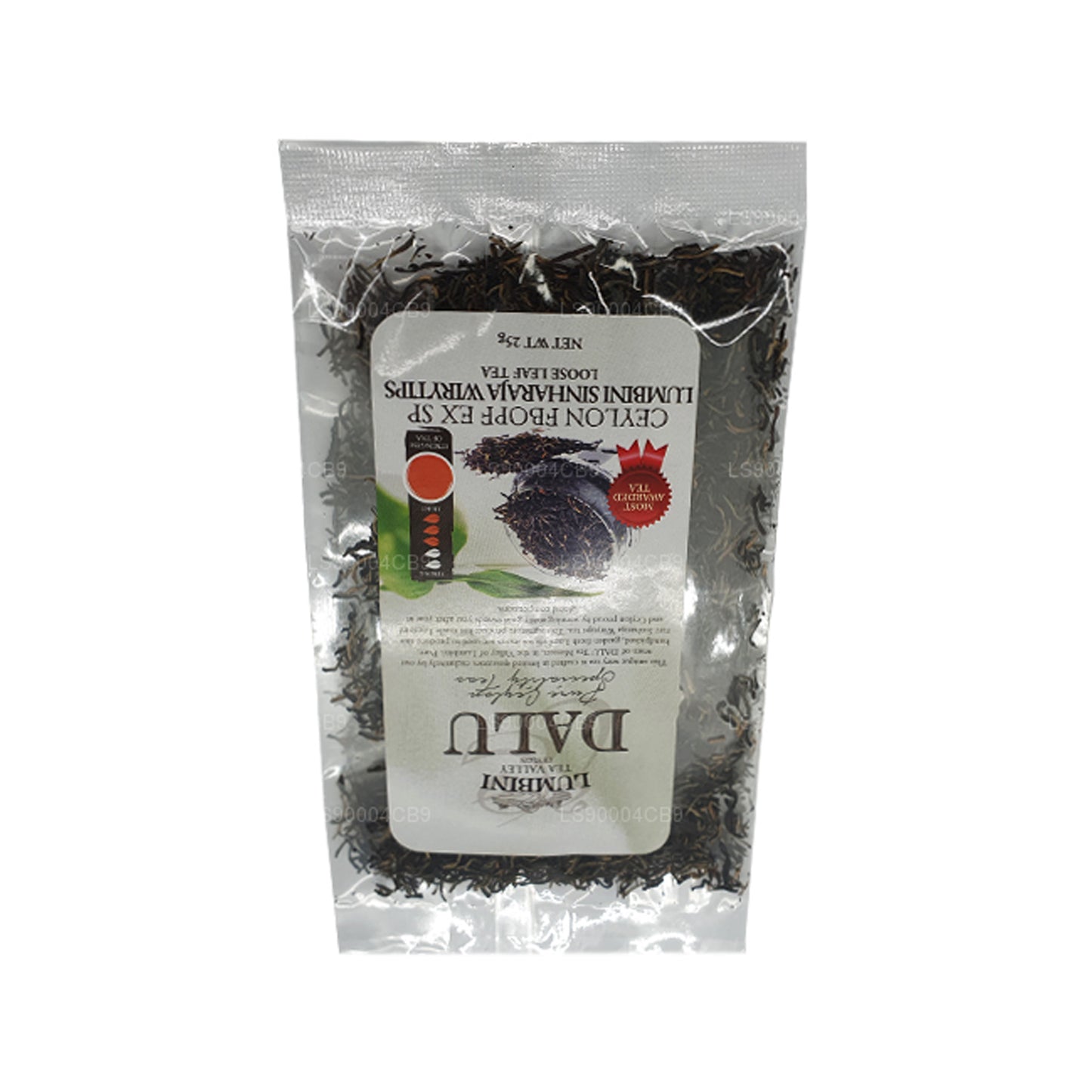 Thé noir de qualité Lumbini Sinharaja Wiry Tips (FBOPF EX SP) (25 g)