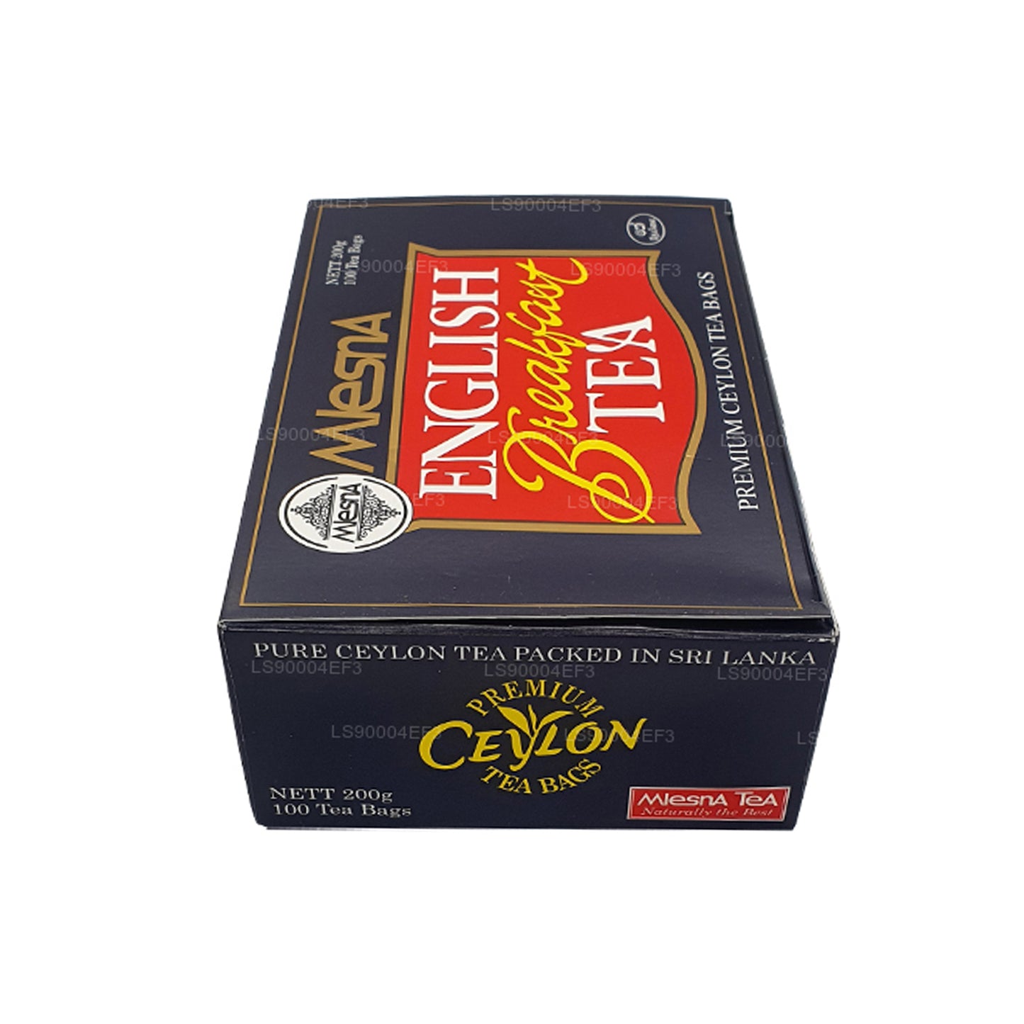 Thé anglais pour petit-déjeuner Mlesna (200 g) 100 sachets de thé