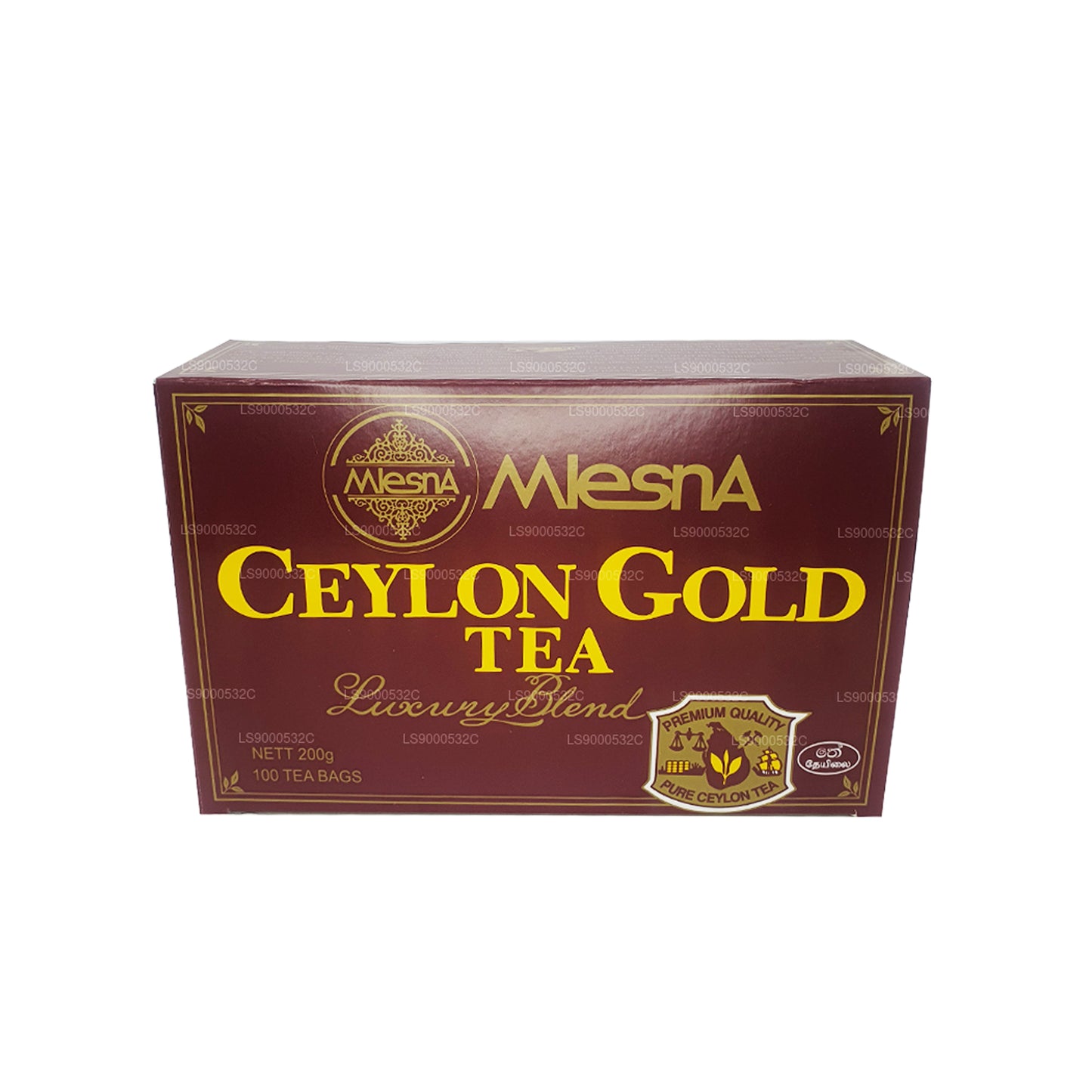 Mlesna Sachets de Thé Ceylan Gold