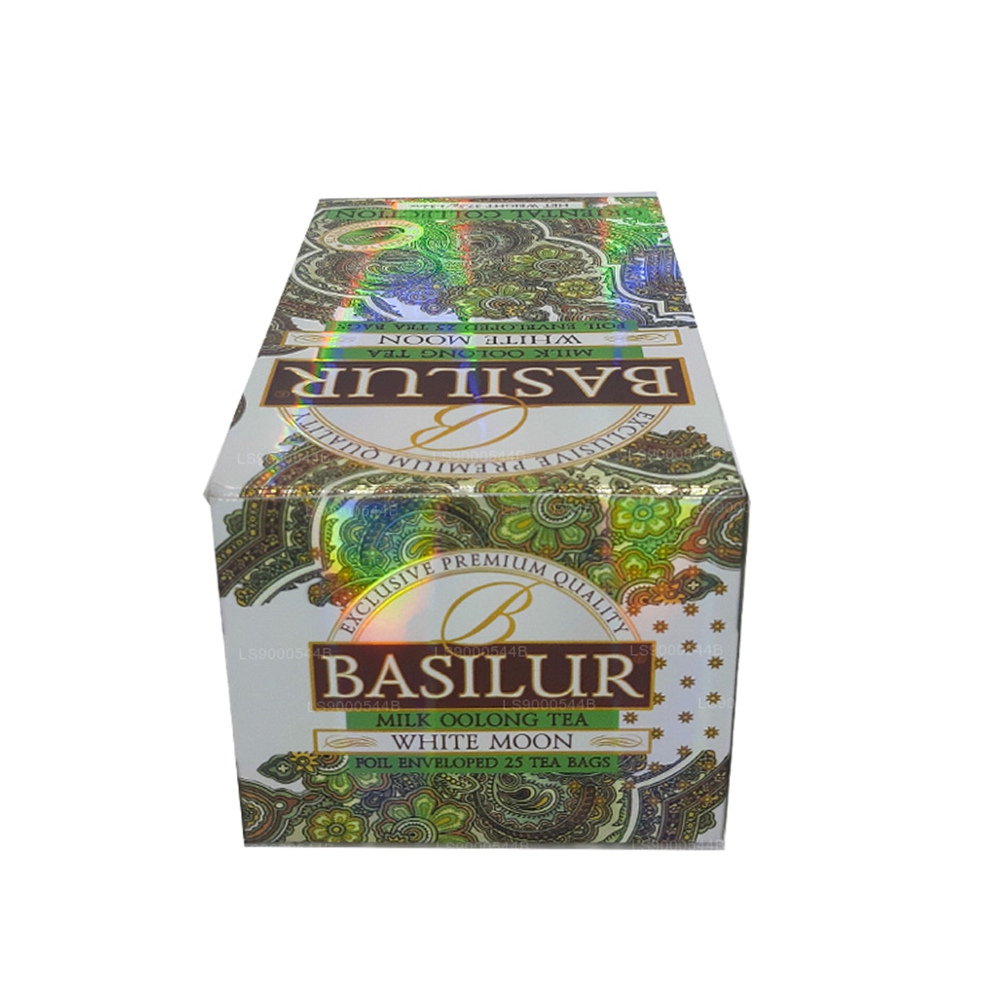 Thé Oolong Basilur Milk White Moon (37,5 g) 25 sachets de thé