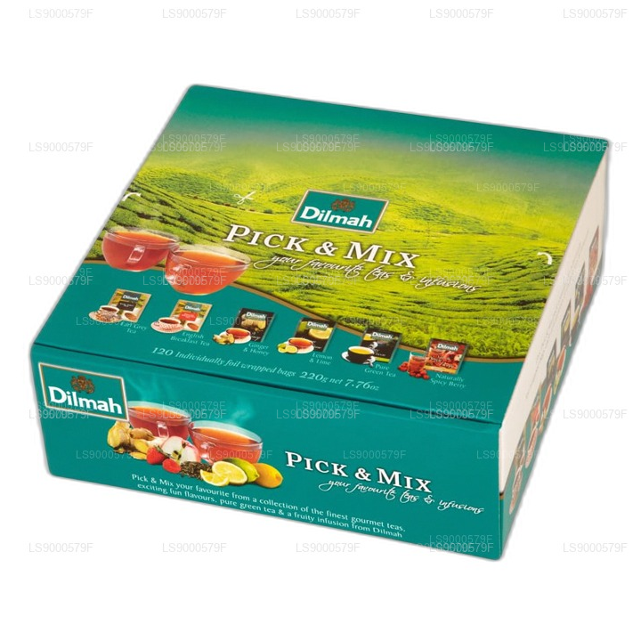 Dilmah Pick and Mix (220g) 120 sachets de thé