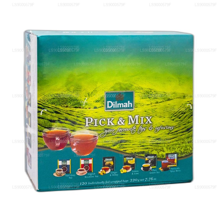 Dilmah Pick and Mix (220g) 120 sachets de thé
