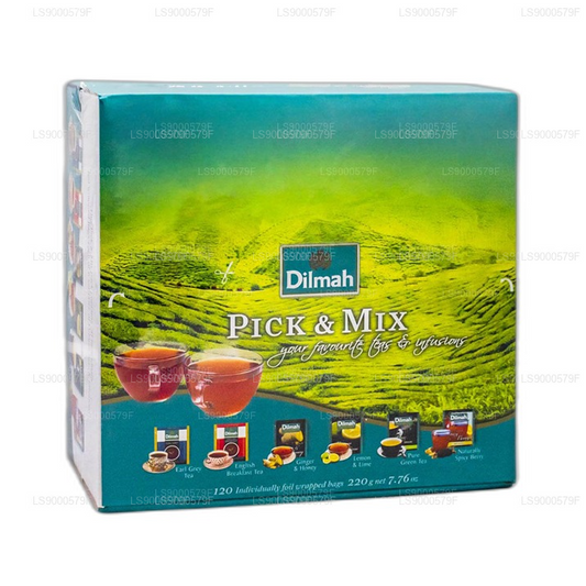 Dilmah Pick and Mix (220g) 120 sachets de thé