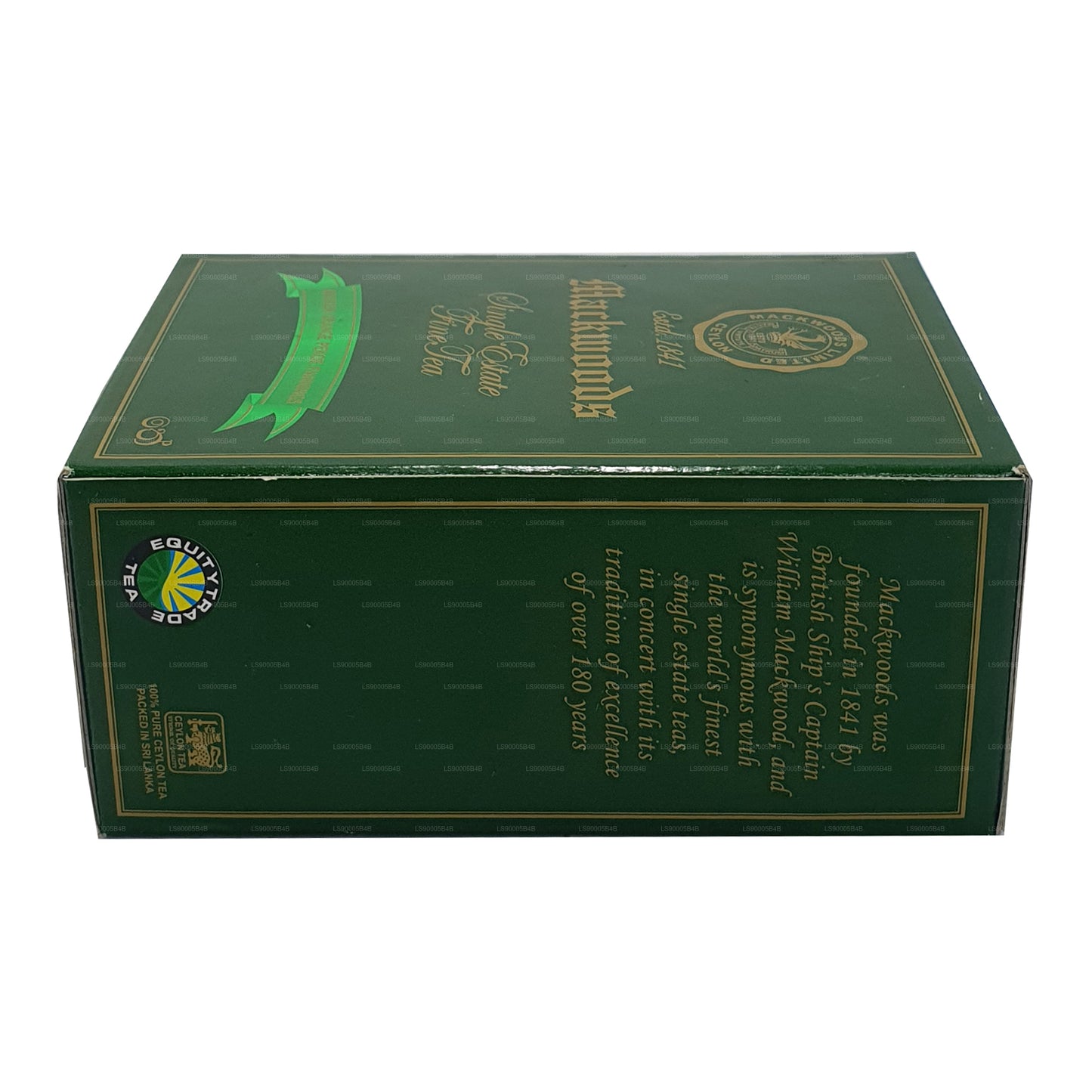 Thé noir de Ceylan en vrac Mackwoods Single Estate Broken Orange Pekoe Fannings (BOPF) (200 g)