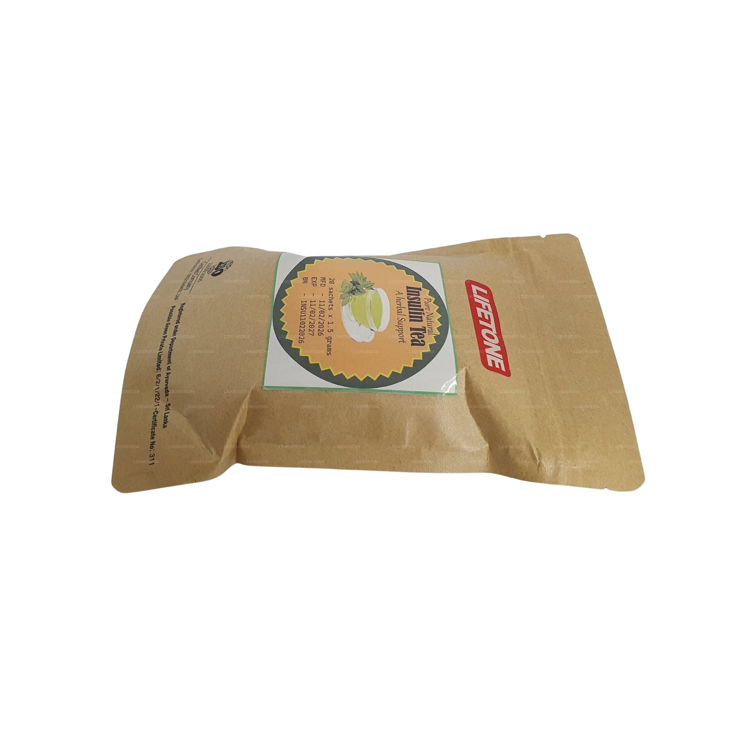 Thé à l'insuline Lifetone (40 g)
