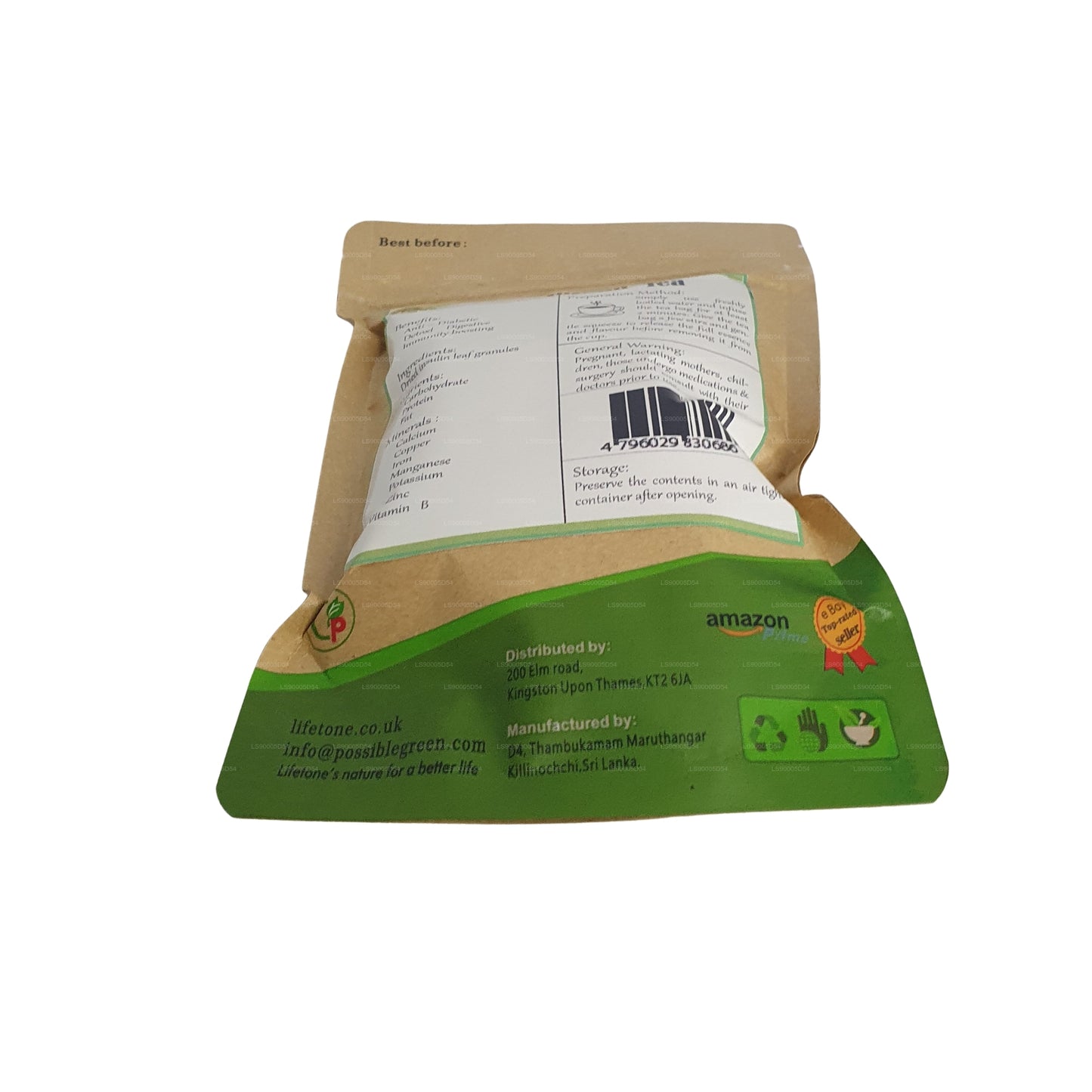 Thé à l'insuline Lifetone (40 g)
