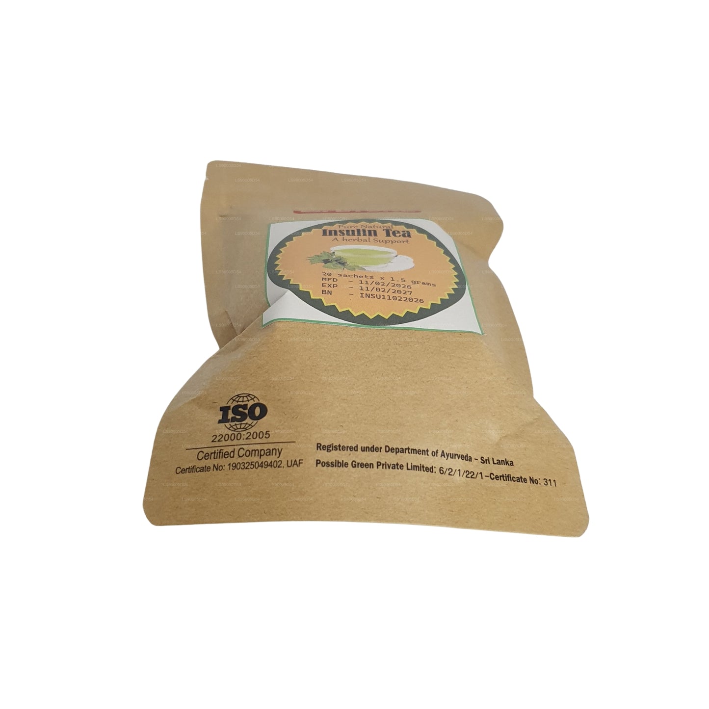 Thé à l'insuline Lifetone (40 g)