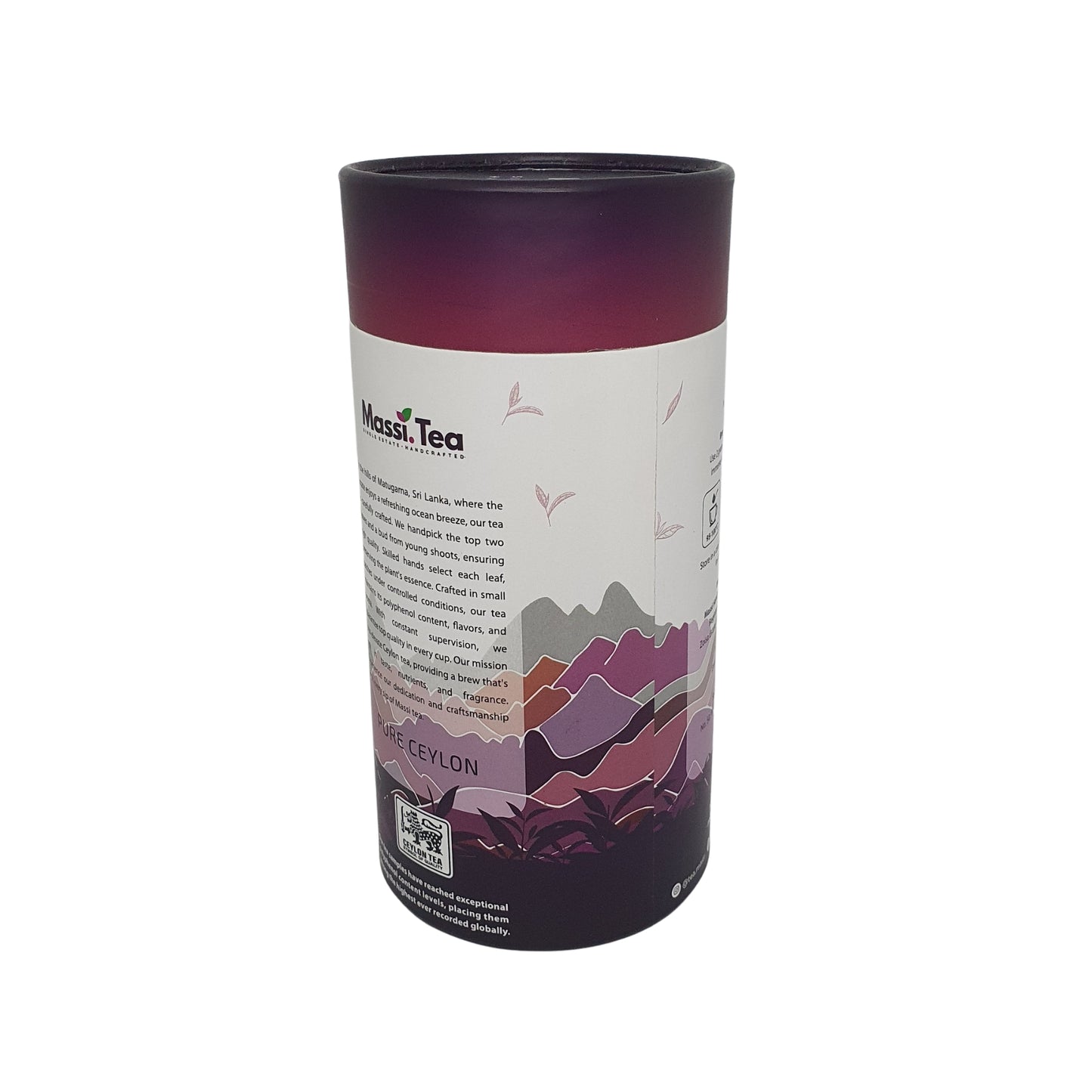 Thé Massi Single Estate Fait Main Thé Noir Fort (50g)