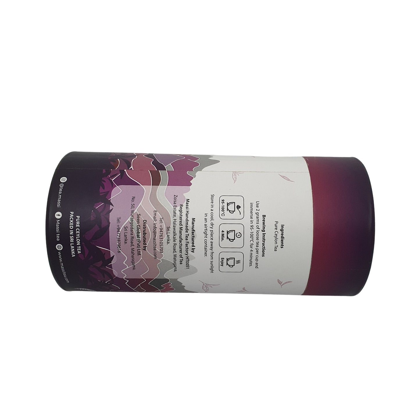 Thé Massi Single Estate Fait Main Thé Noir Fort (50g)