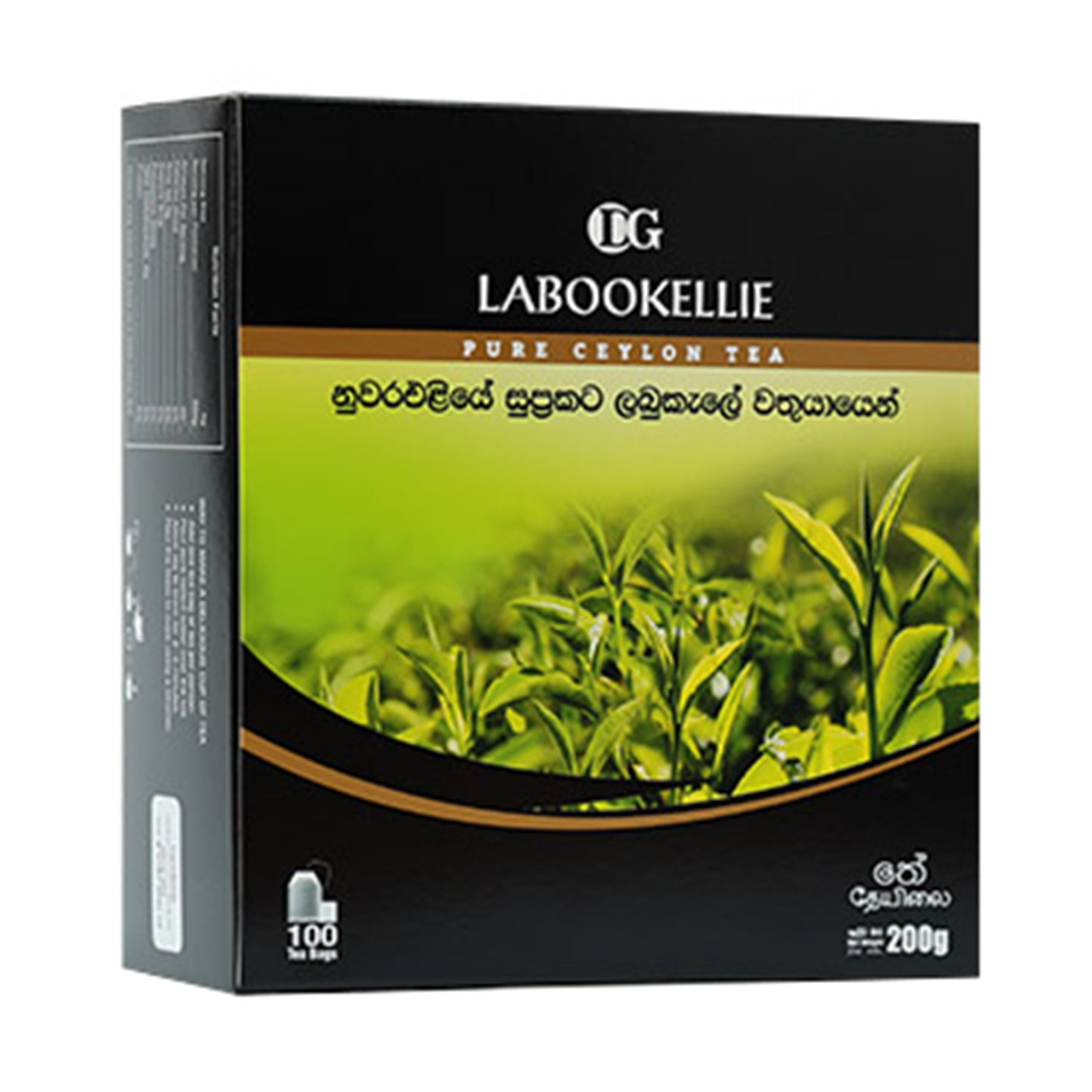 Thé noir de Ceylan DG Labookellie (50g) 25 sachets