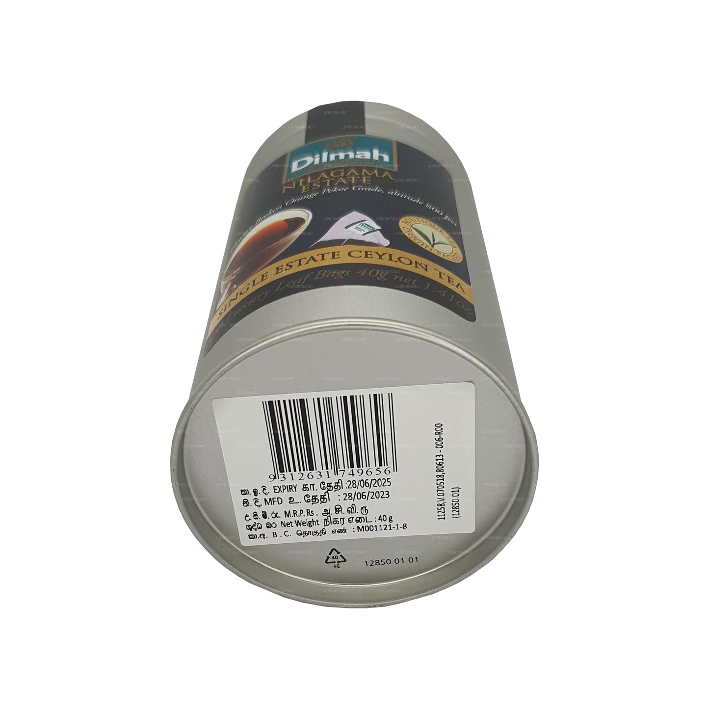 Dilmah Nilagama Single Estate Tea (40 g) 20 sachets de thé