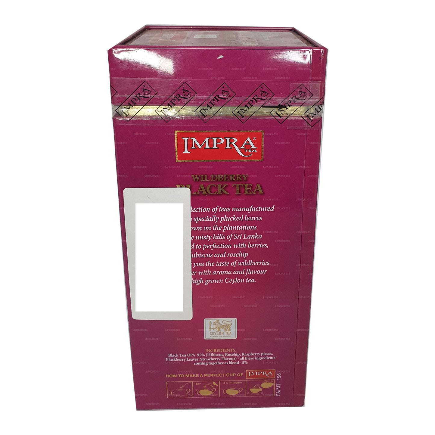 Boîte en métal Impra Wildberry Big Leaf (200 g)