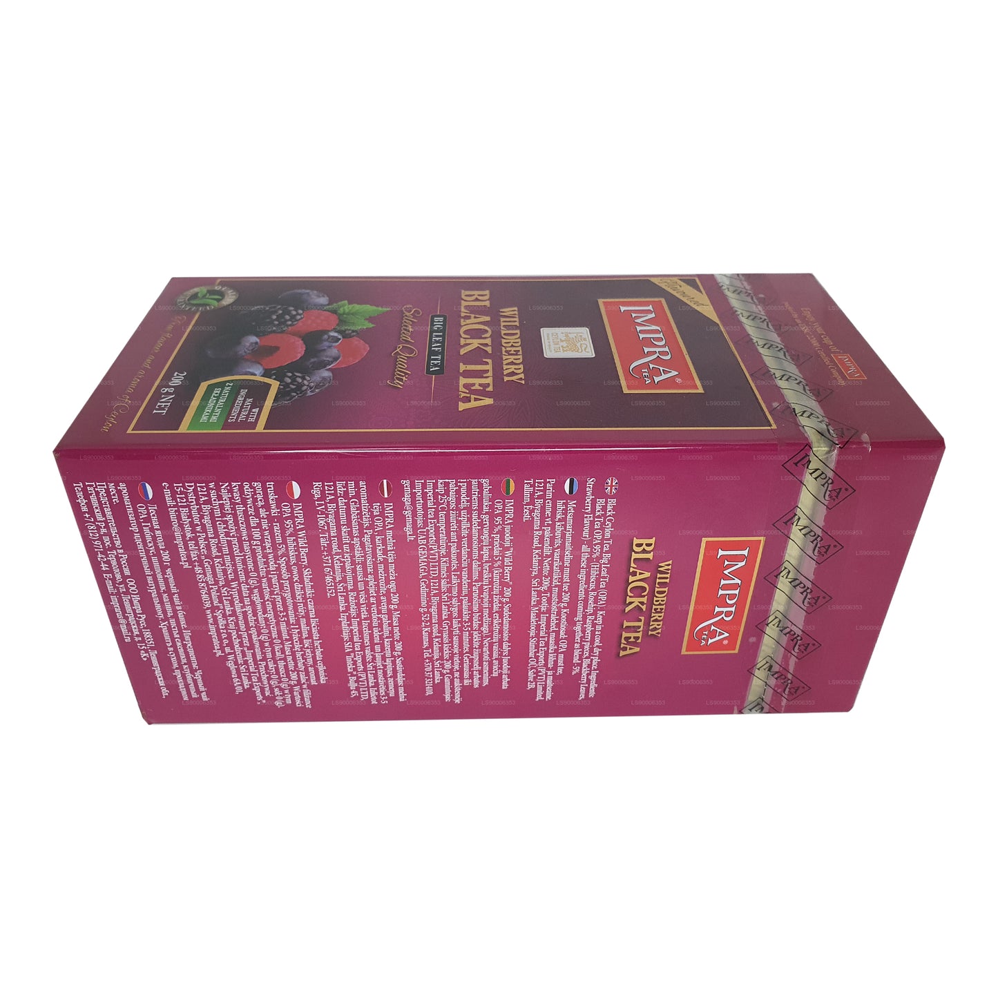 Boîte en métal Impra Wildberry Big Leaf (200 g)