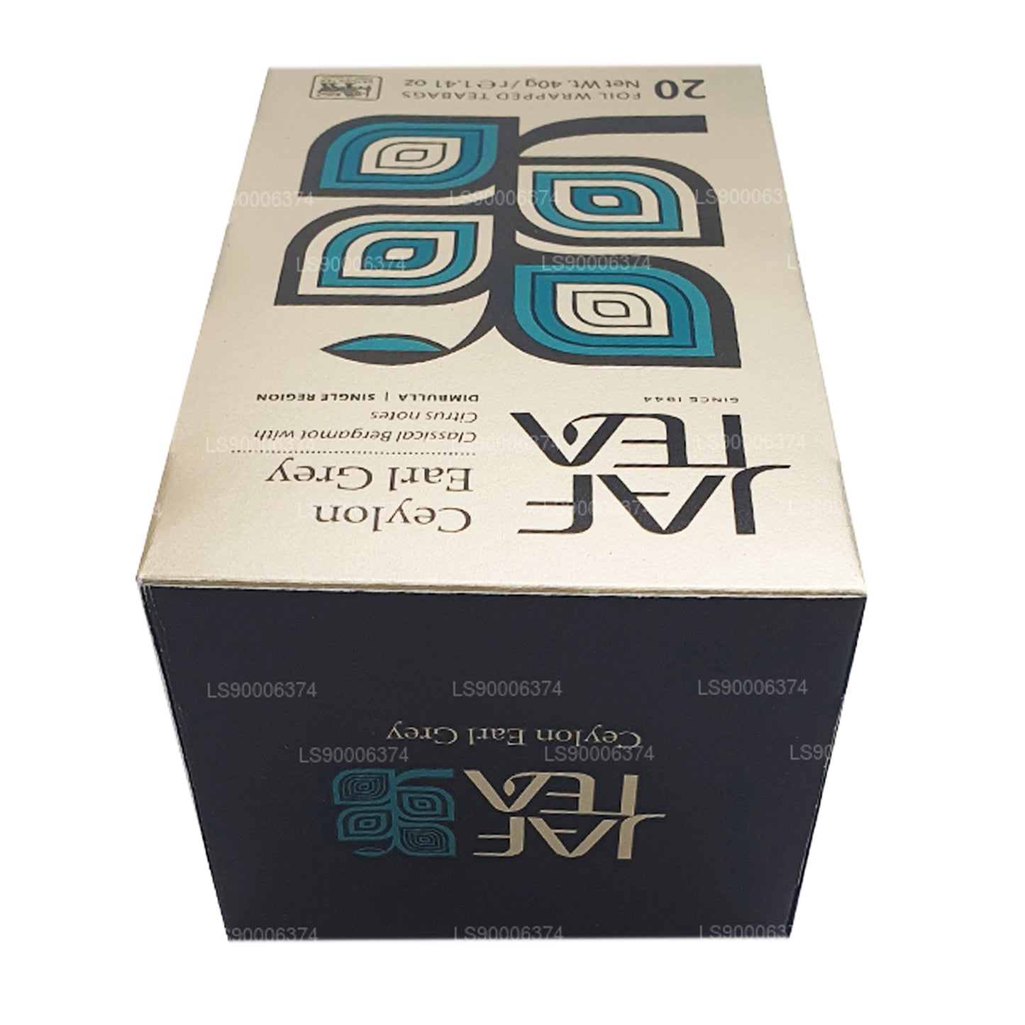 Jaf Tea Ceylon Earl Grey (40 g) 20 sachets de thé