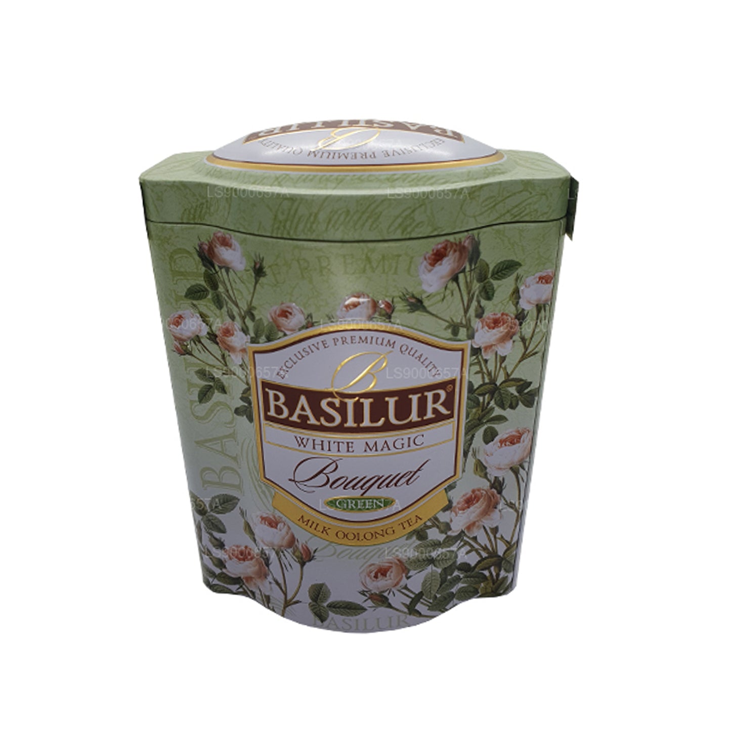 Boîte verte au bouquet magique Basilur White (100 g)