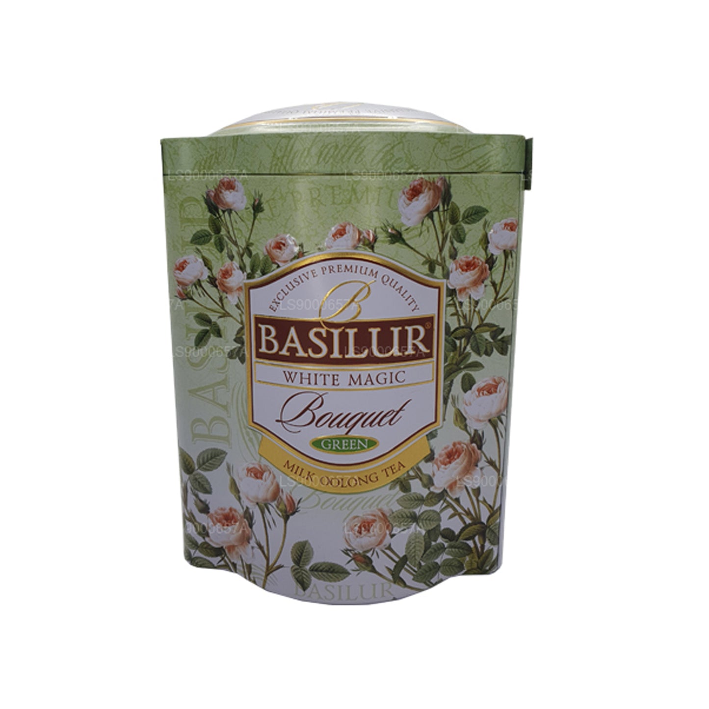 Boîte verte au bouquet magique Basilur White (100 g)