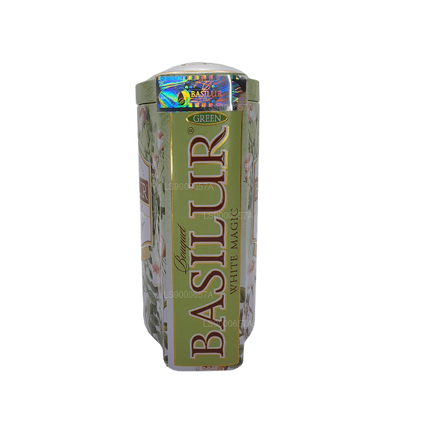 Boîte verte au bouquet magique Basilur White (100 g)