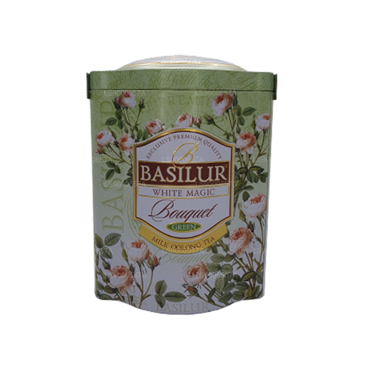 Boîte verte au bouquet magique Basilur White (100 g)