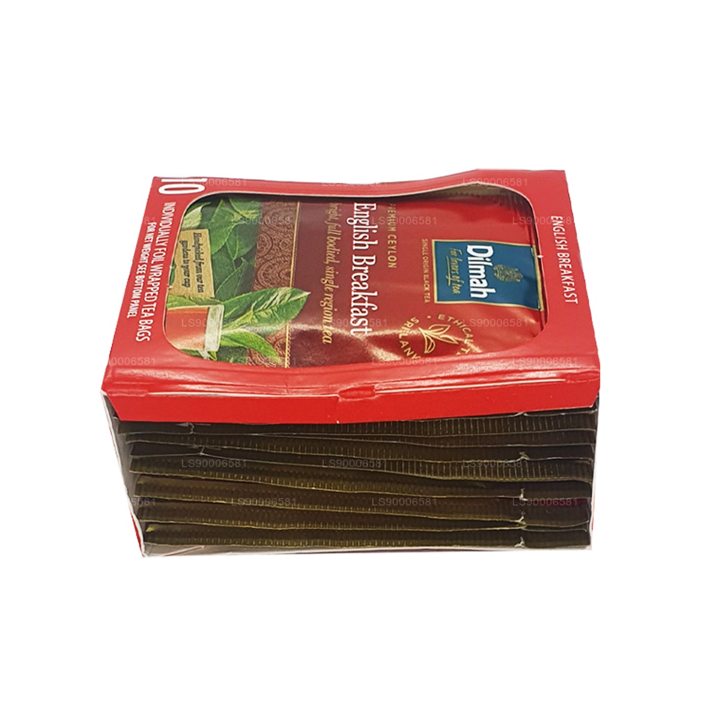 Thé Dilmah English Breakfast (20 g) 10 sachets de thé emballés individuellement