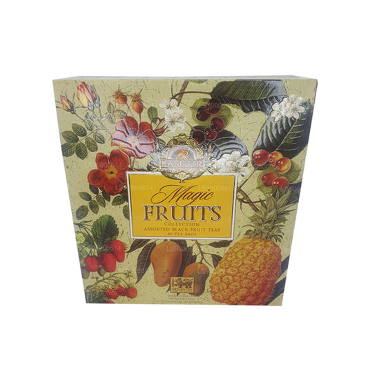 Sachet de thé Basilur Magic Fruits « Fruits magiques assortis - 40 enveloppes » (80 g)