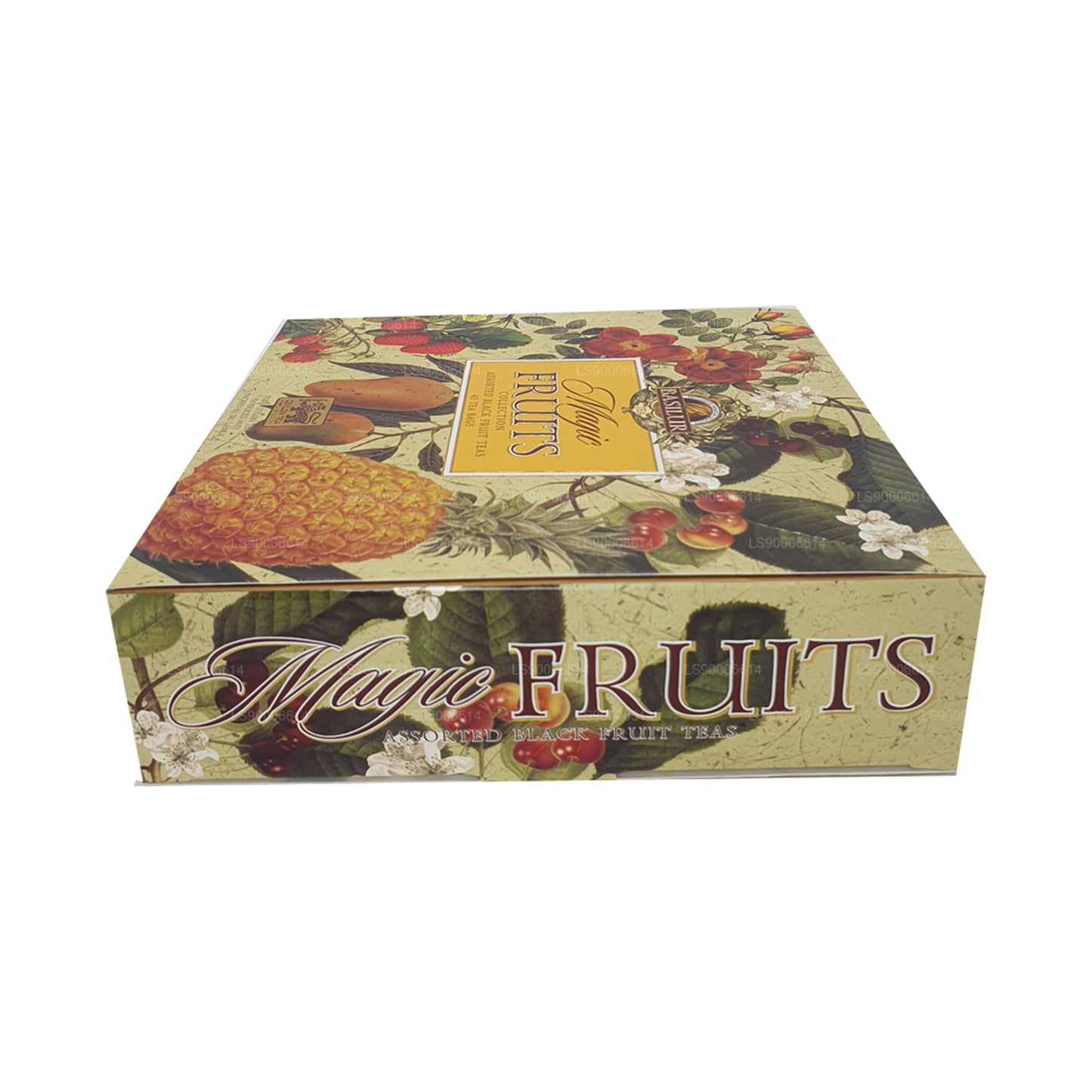 Sachet de thé Basilur Magic Fruits « Fruits magiques assortis - 40 enveloppes » (80 g)