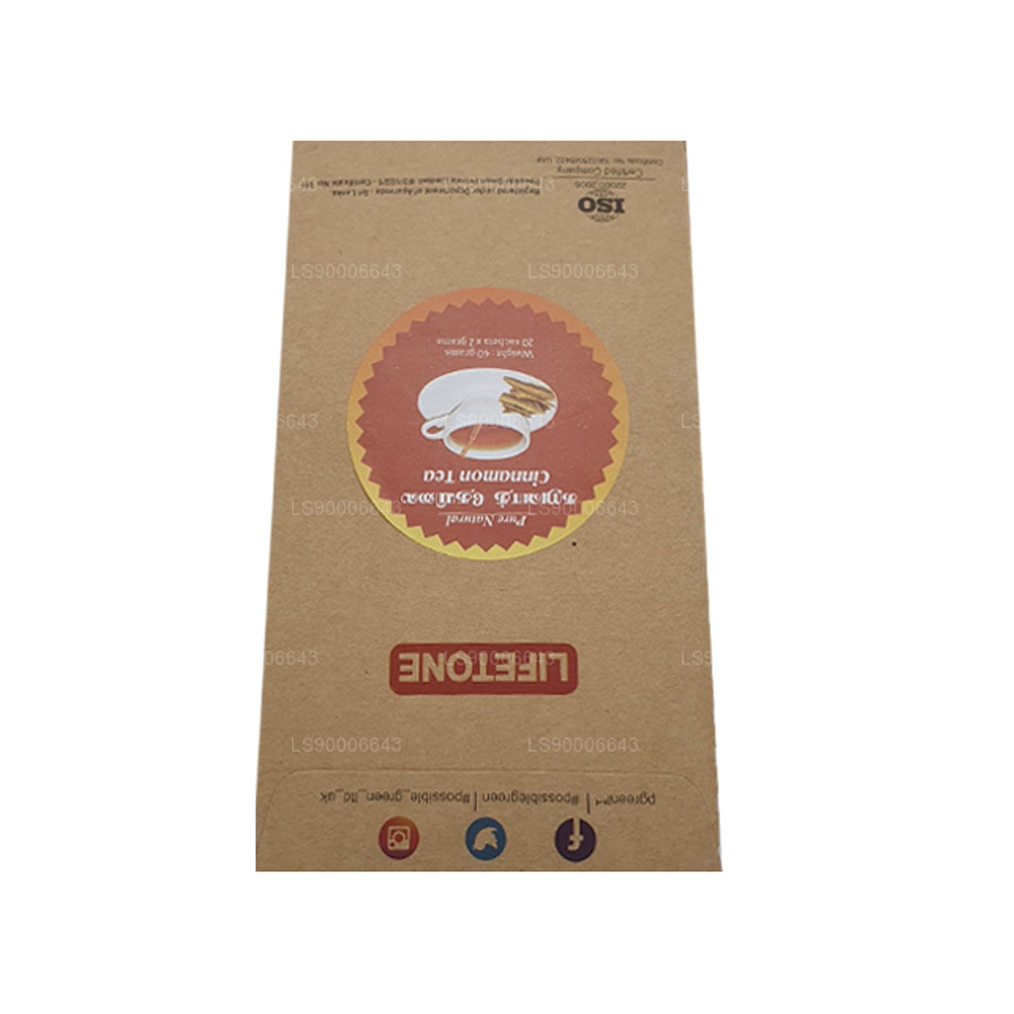 Thé à la cannelle Lifetone (40g)