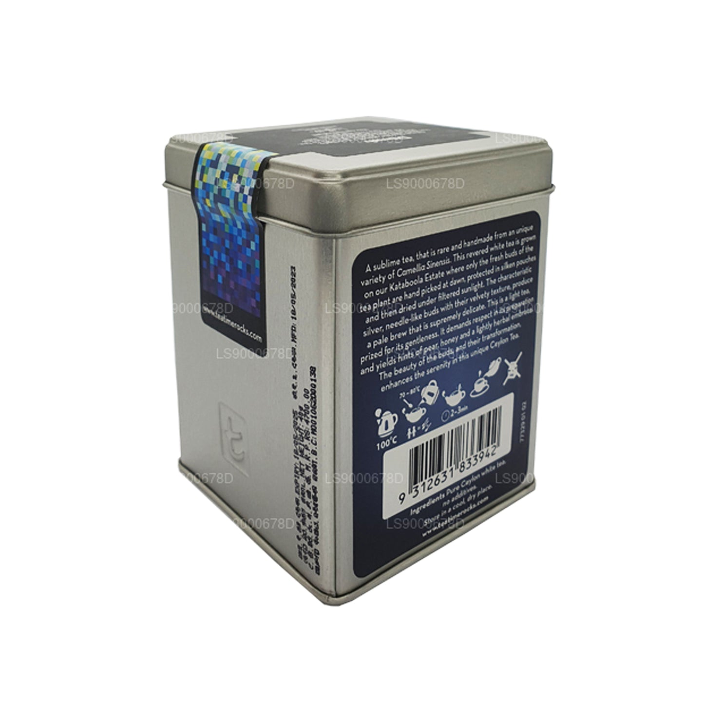 Thé blanc Dilmah Ceylon Silver Tips (40 g) en vrac