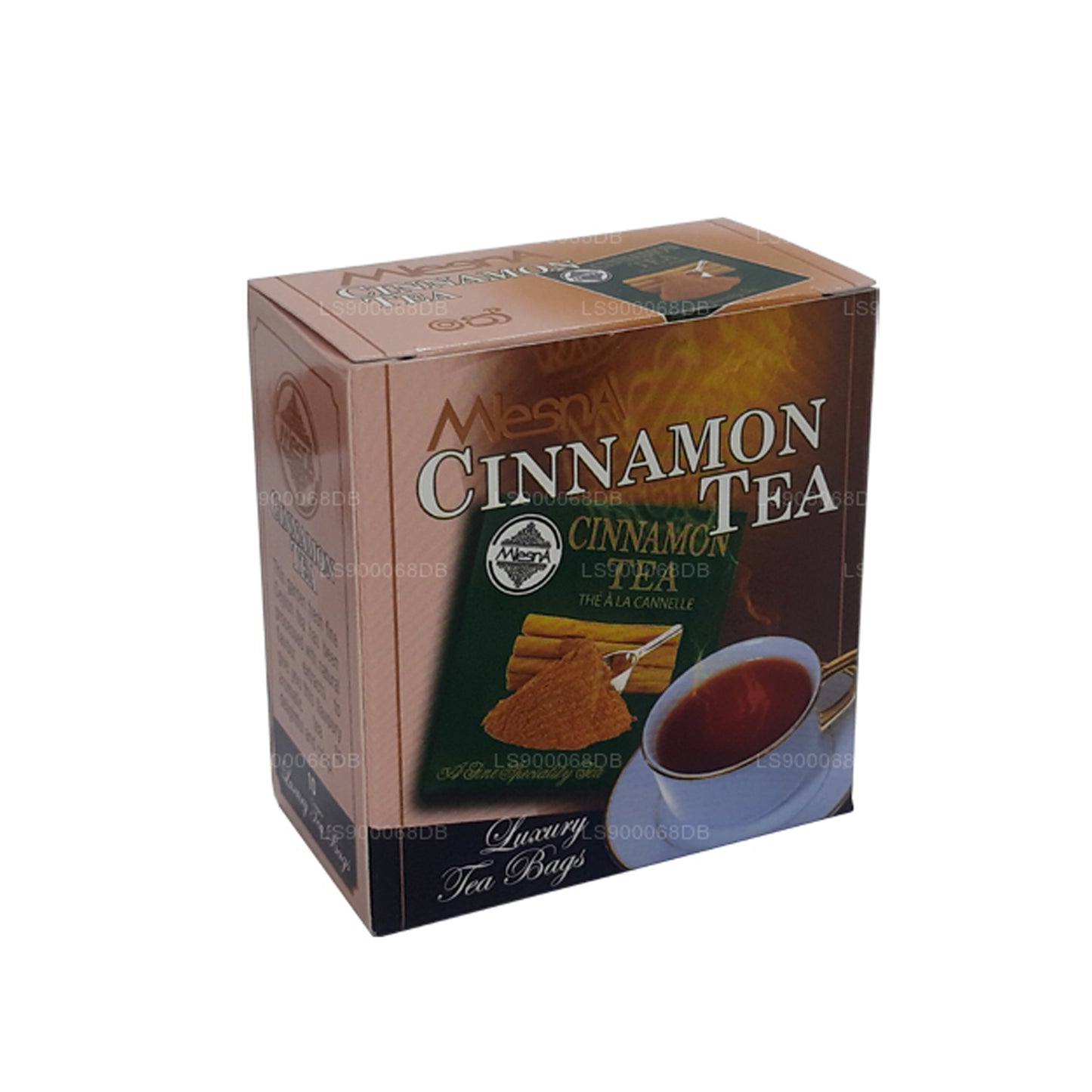 Thé à la cannelle Mlesna (20g) 10 sachets de thé de luxe