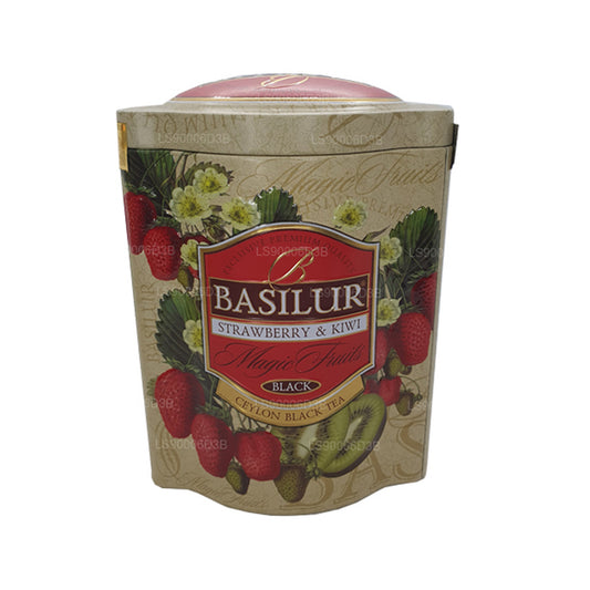 Boîte à fruits magiques Basilur à la fraise et au kiwi (100 g)