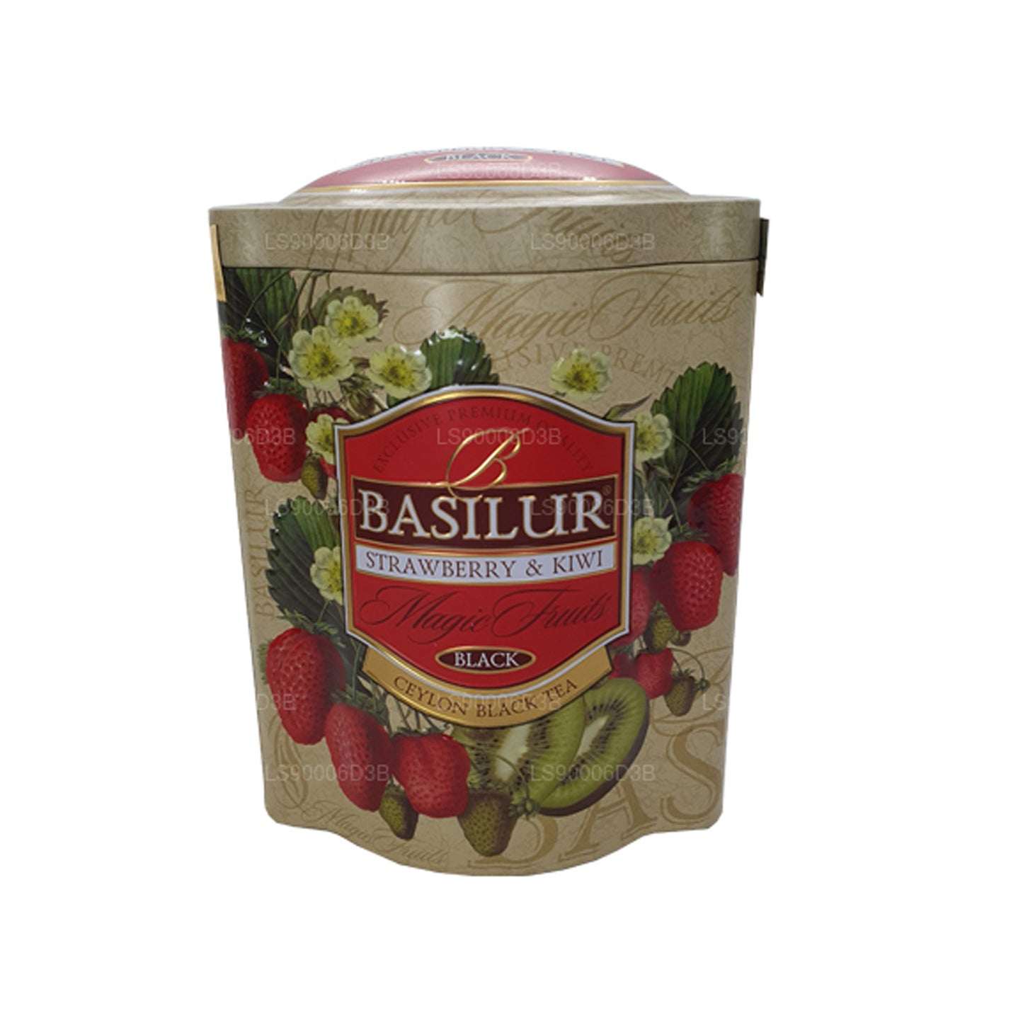Boîte à fruits magiques Basilur à la fraise et au kiwi (100 g)