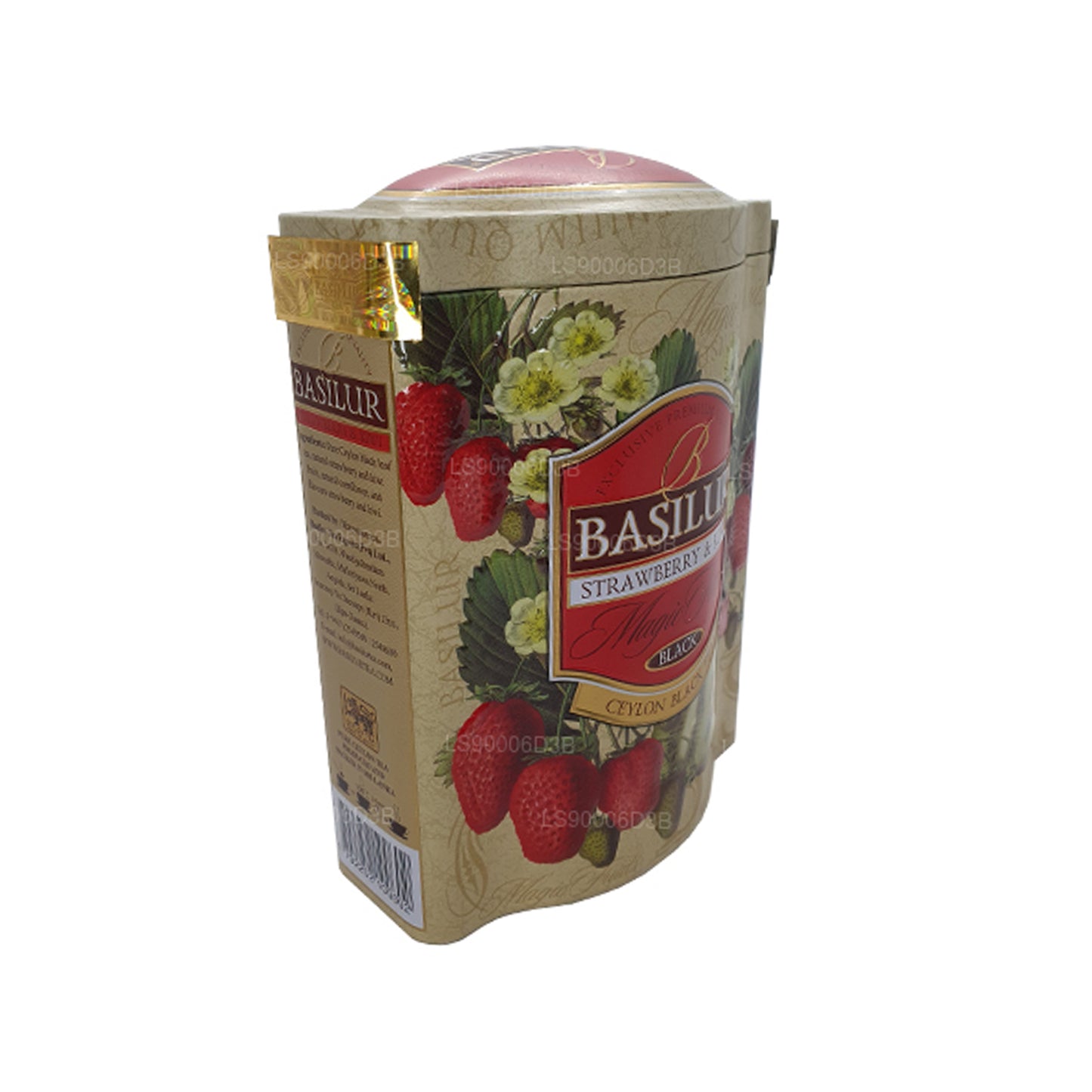 Boîte à fruits magiques Basilur à la fraise et au kiwi (100 g)