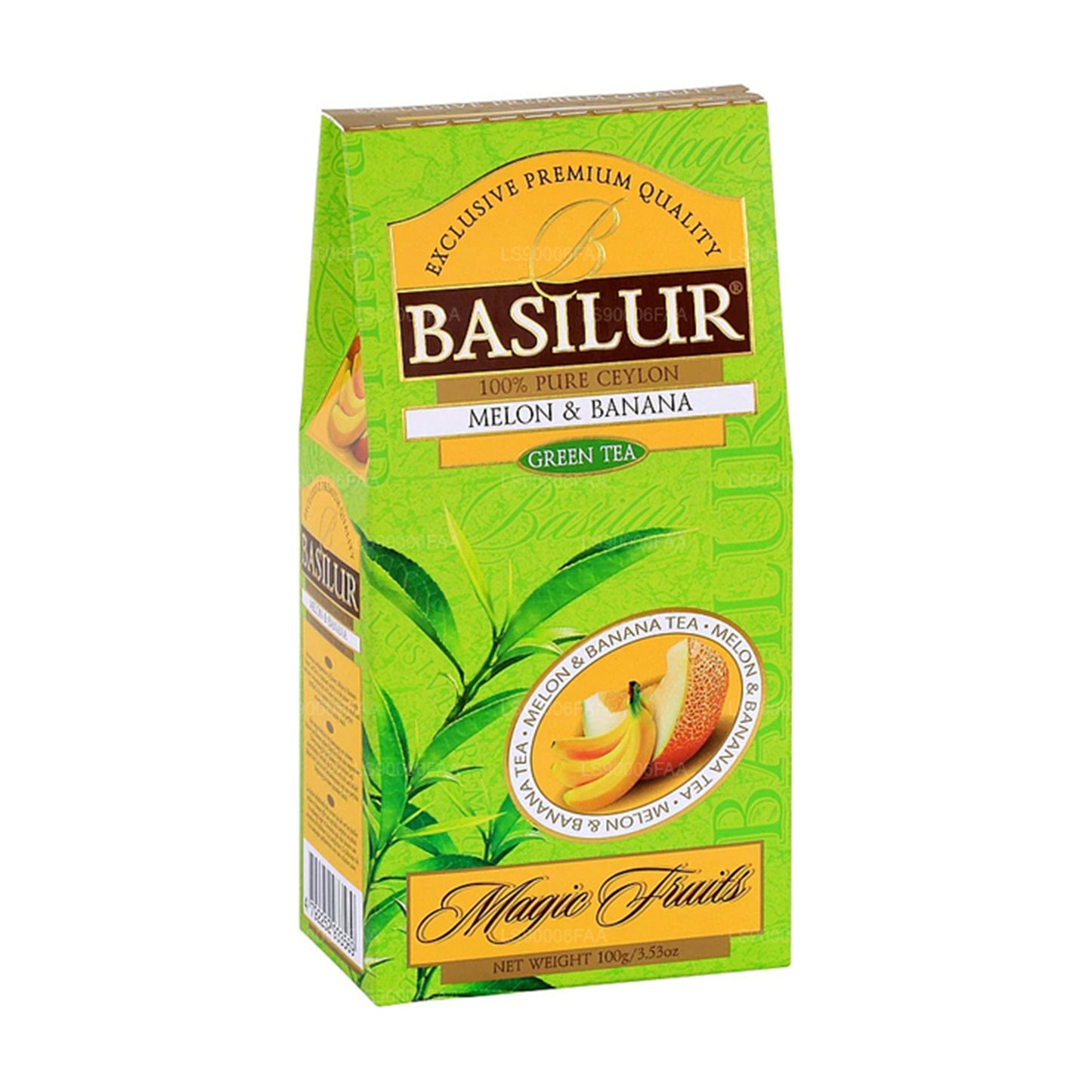 Melon vert magique et banane Basilur (100 g)