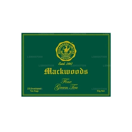 Thé vert fin Mackwoods (50 g) 25 sachets de thé