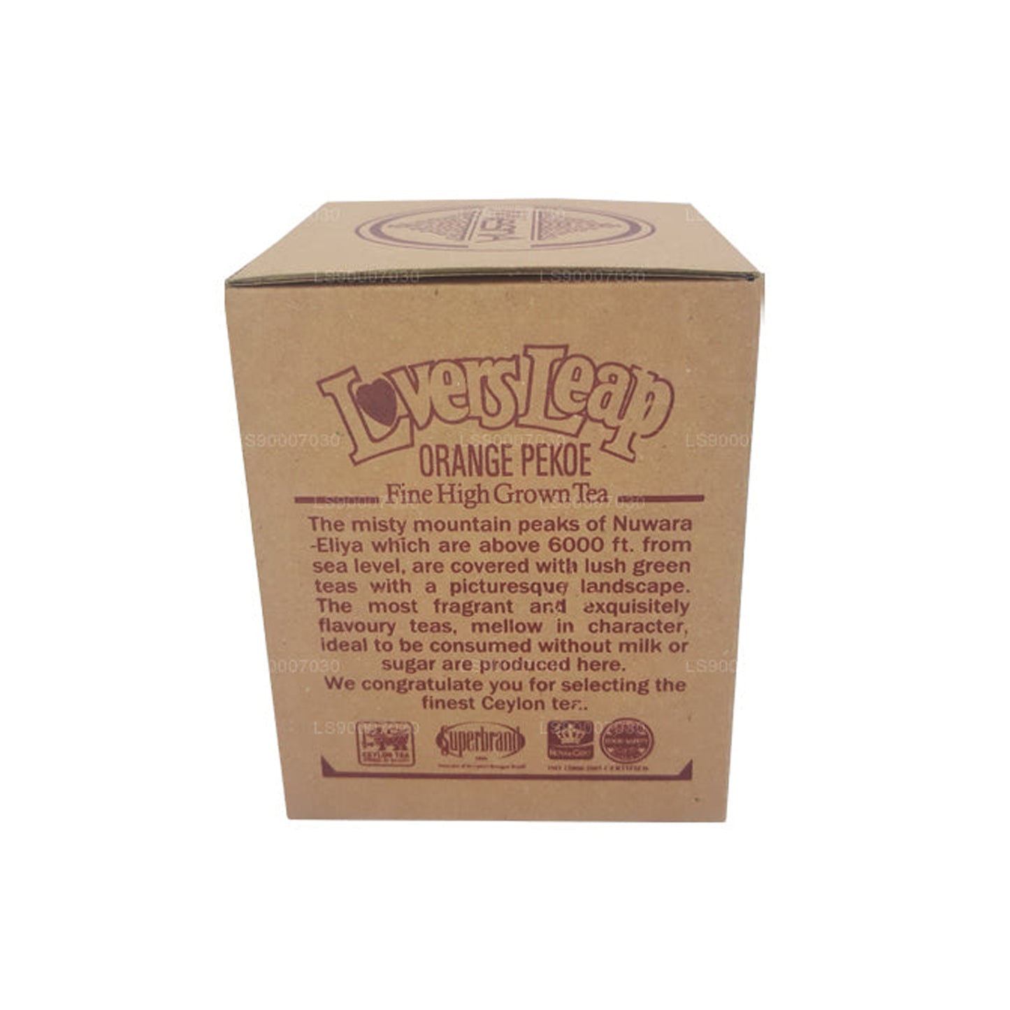 Melena Tea Lover's Leap Orange Pekoe dans une boîte en métal (100 g)