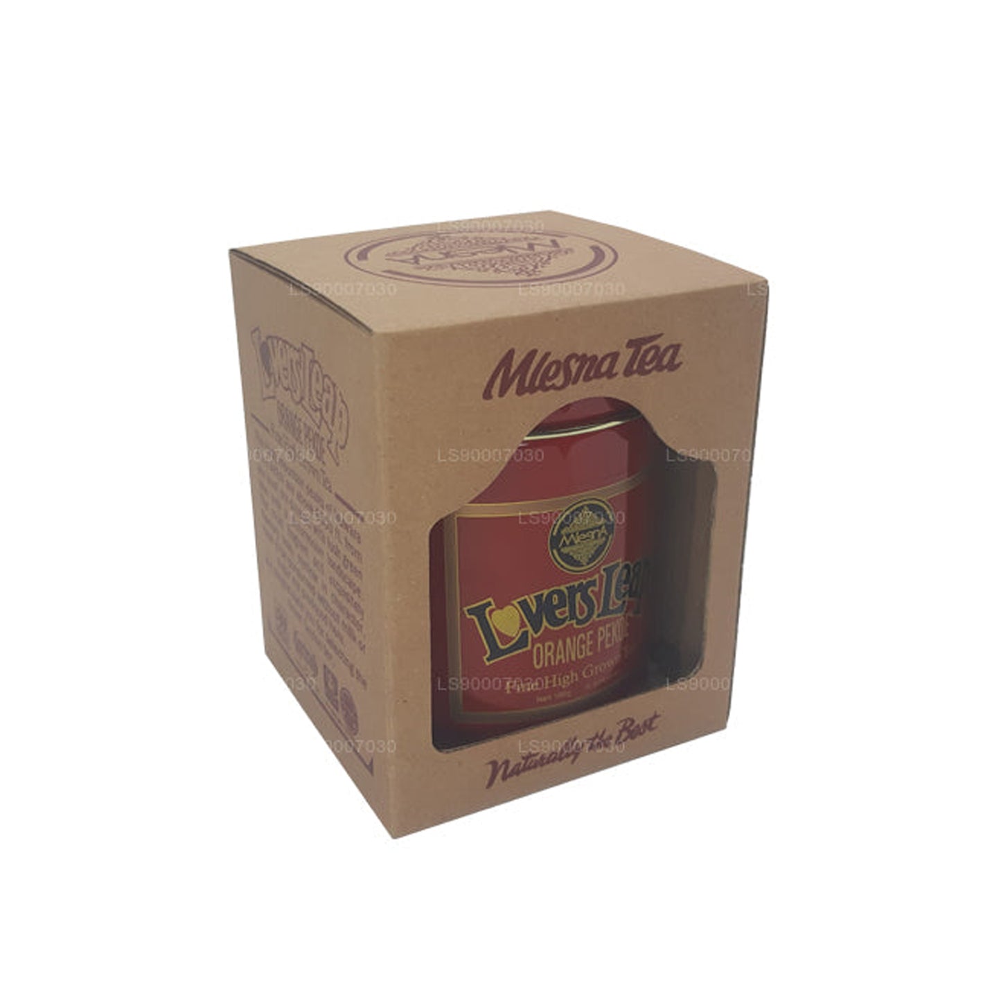 Melena Tea Lover's Leap Orange Pekoe dans une boîte en métal (100 g)